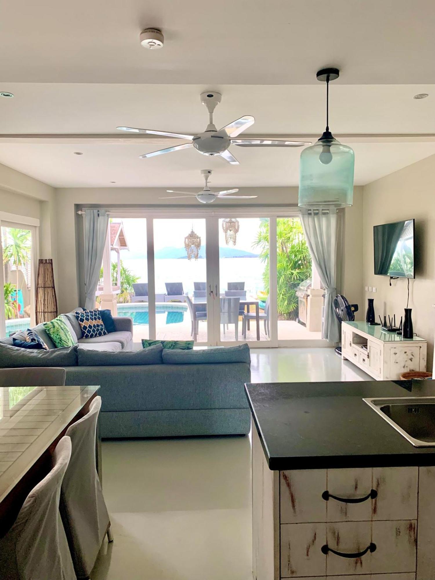 Beachfront Villa Charmant With Private Pool Ko Samui Exterior foto