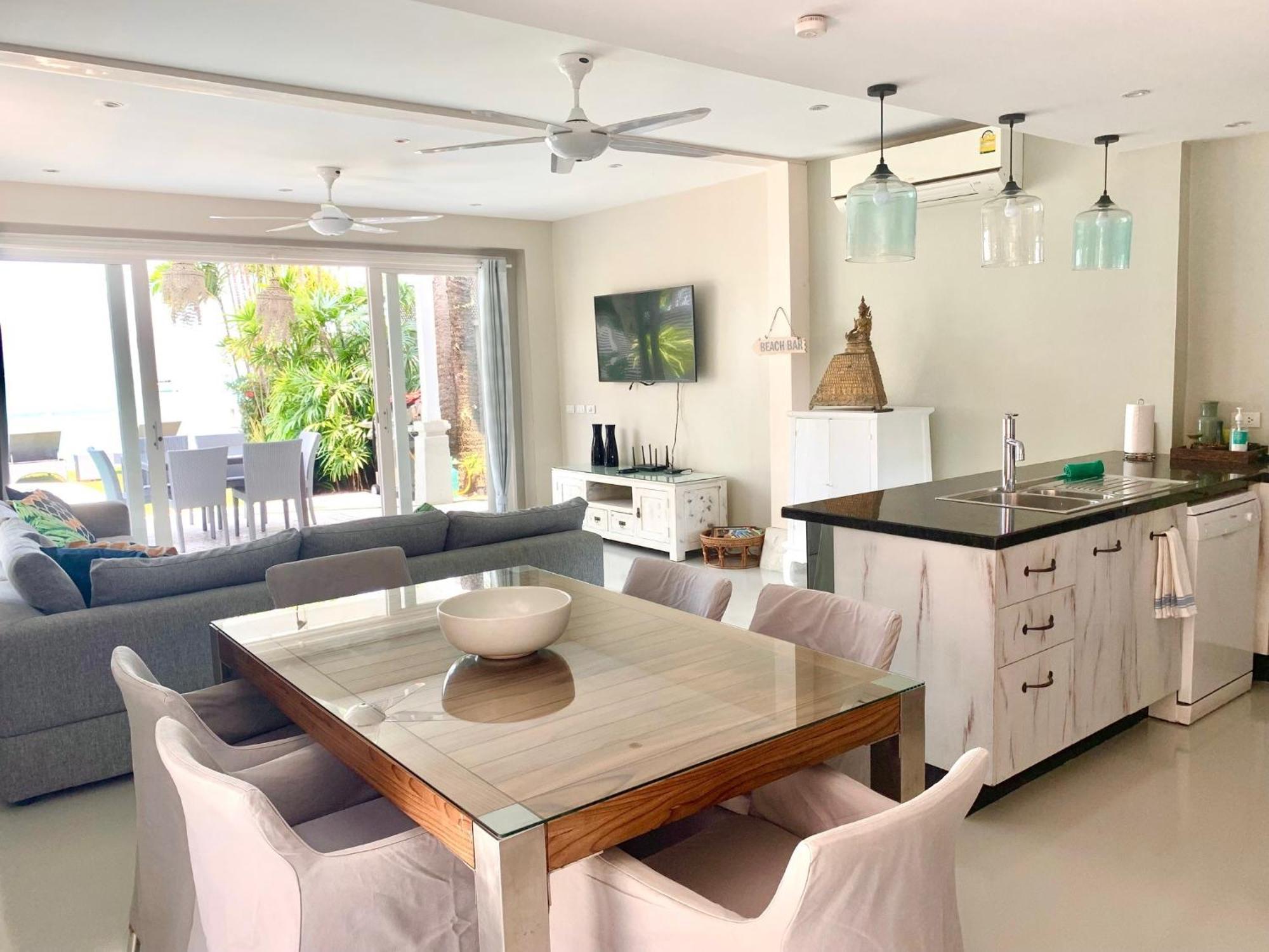 Beachfront Villa Charmant With Private Pool Ko Samui Exterior foto